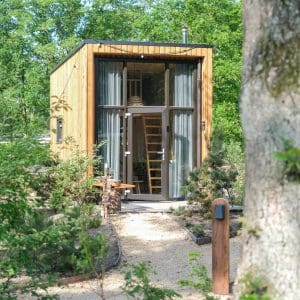 duurzaam overnachten in een tiny house
