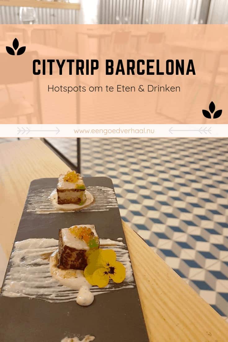 eten en drinken in barcelona
