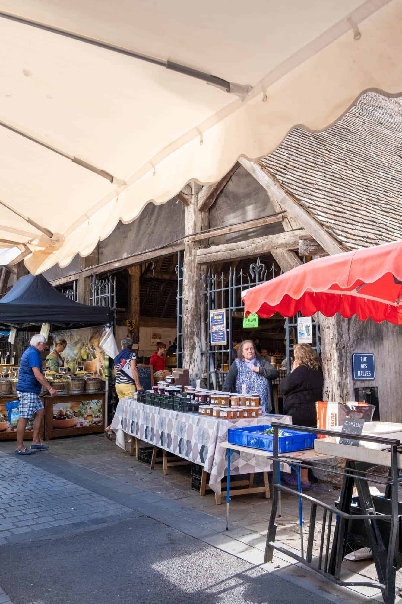 les halles des médiévales bezoek
