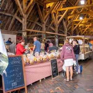 les halles des médiévales