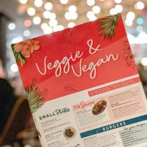 vega en vegan eten in Londen