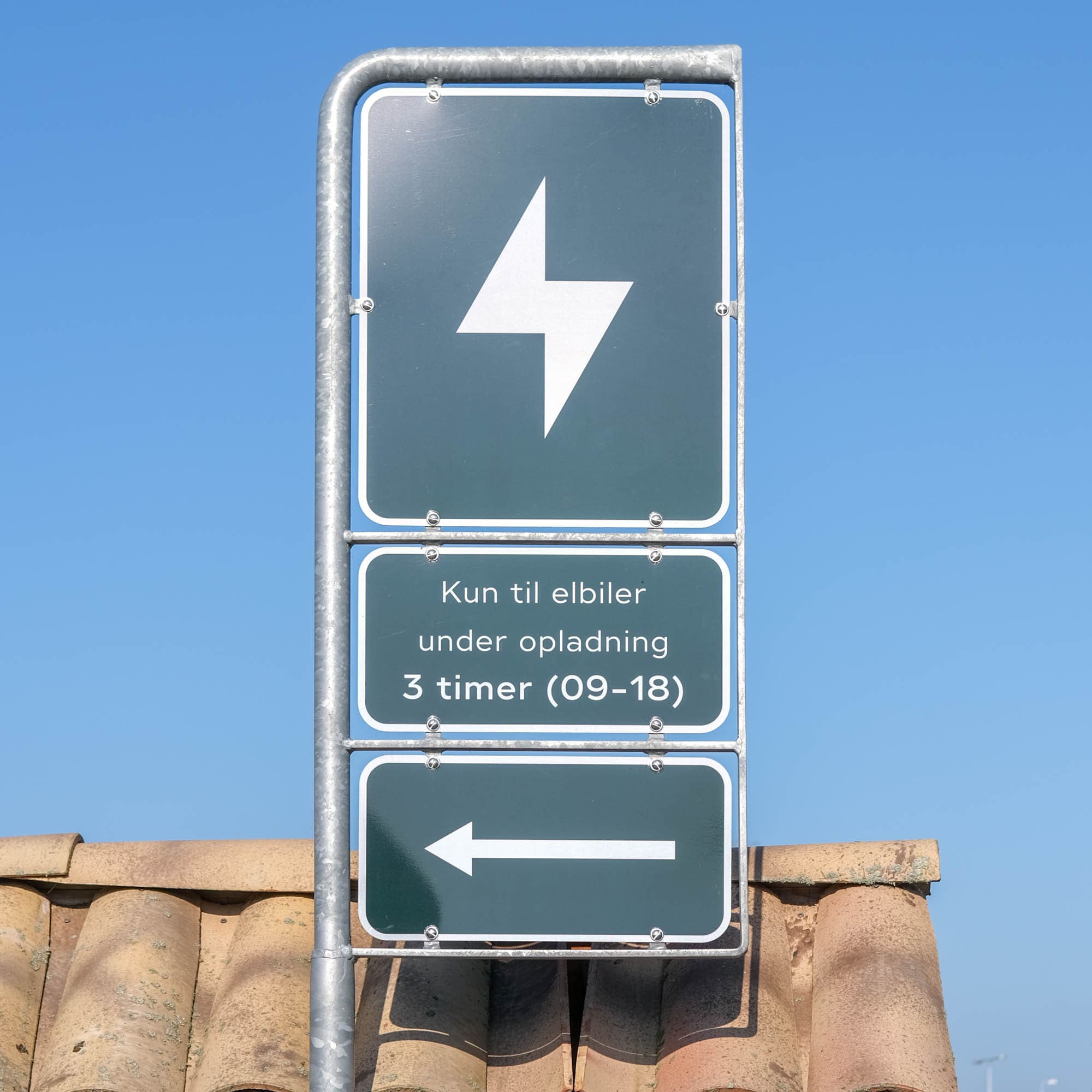 elektrische auto naar Denemarken