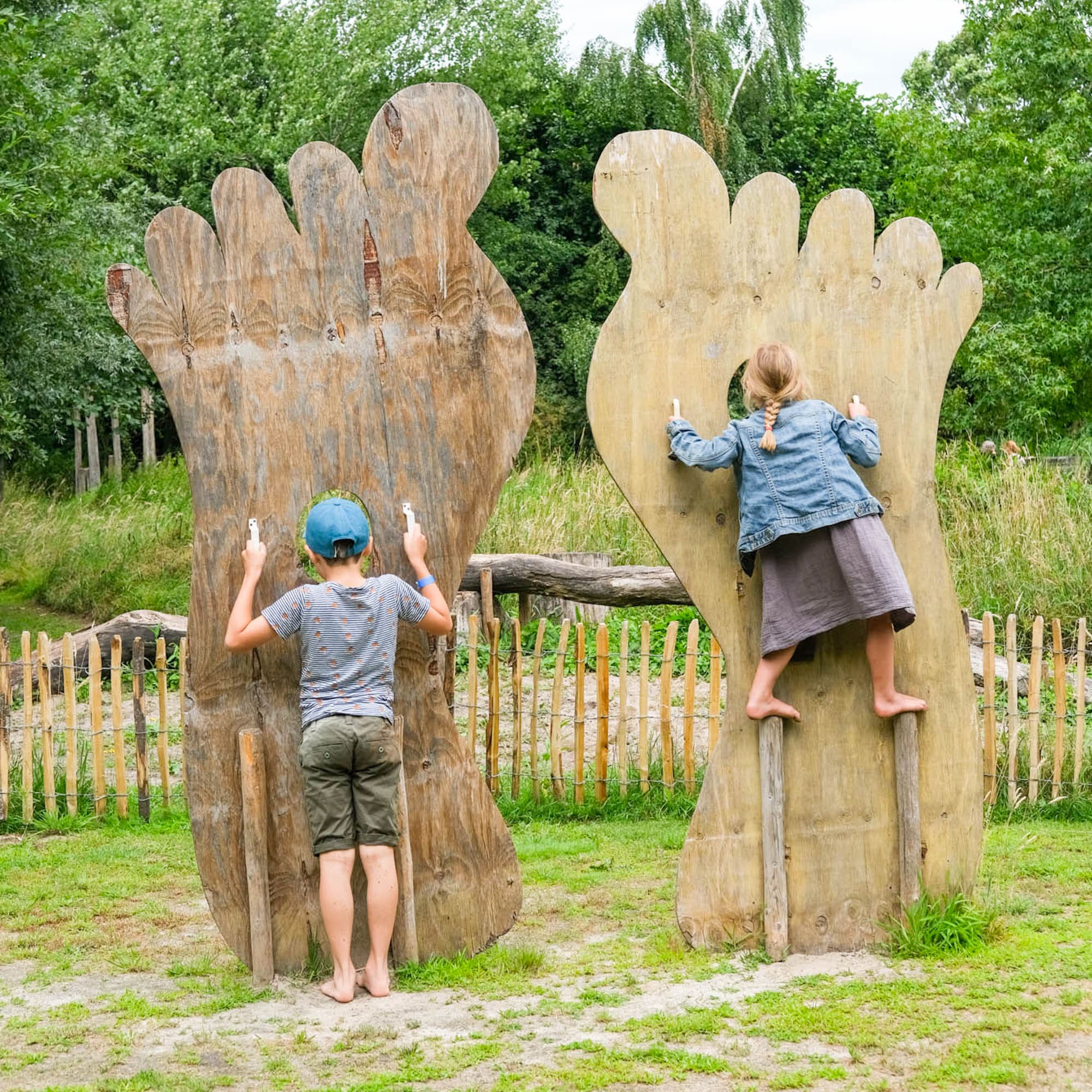 blotevoetenpad Toon Kortooms Park