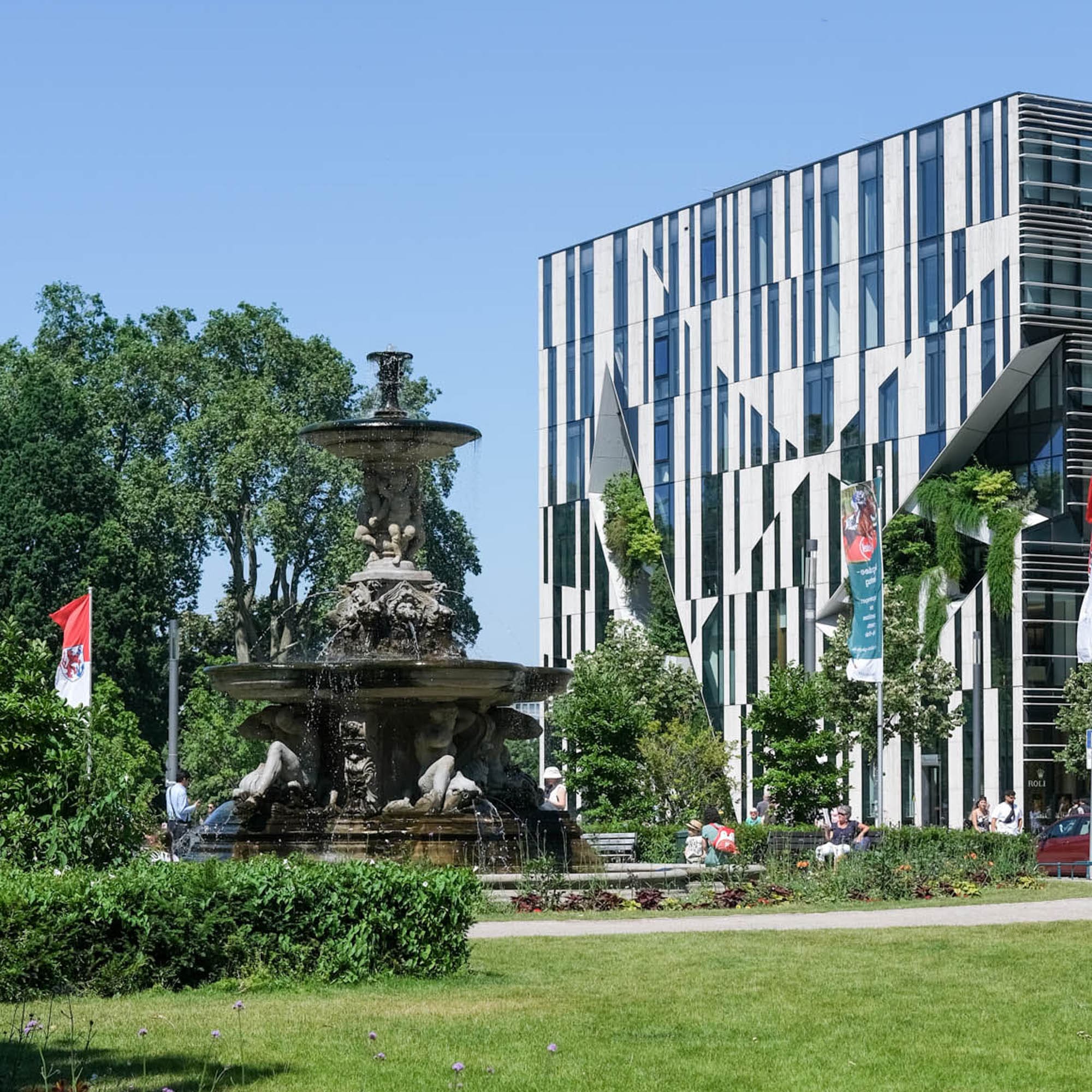 Düsseldorf met de trein