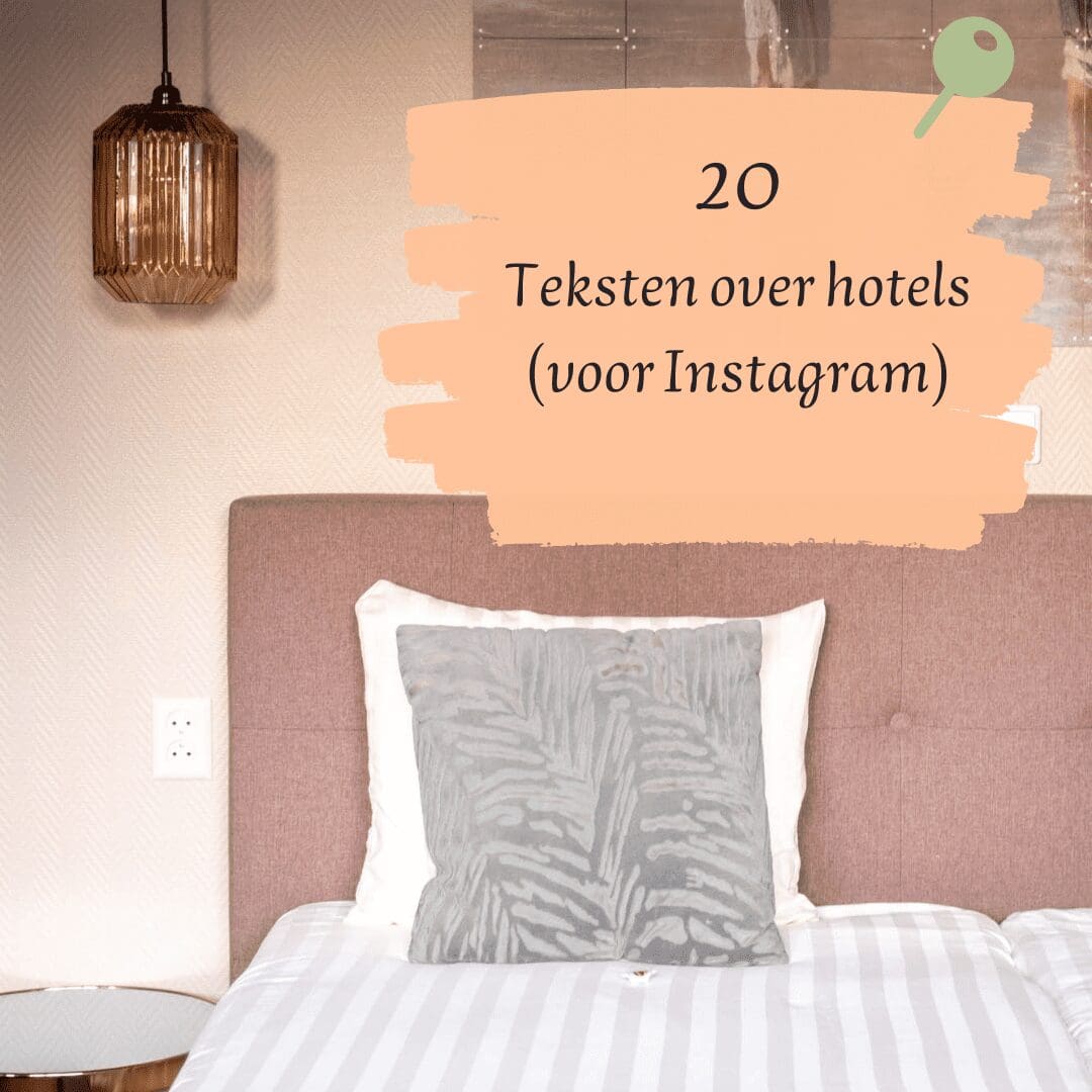 teksten over hotels