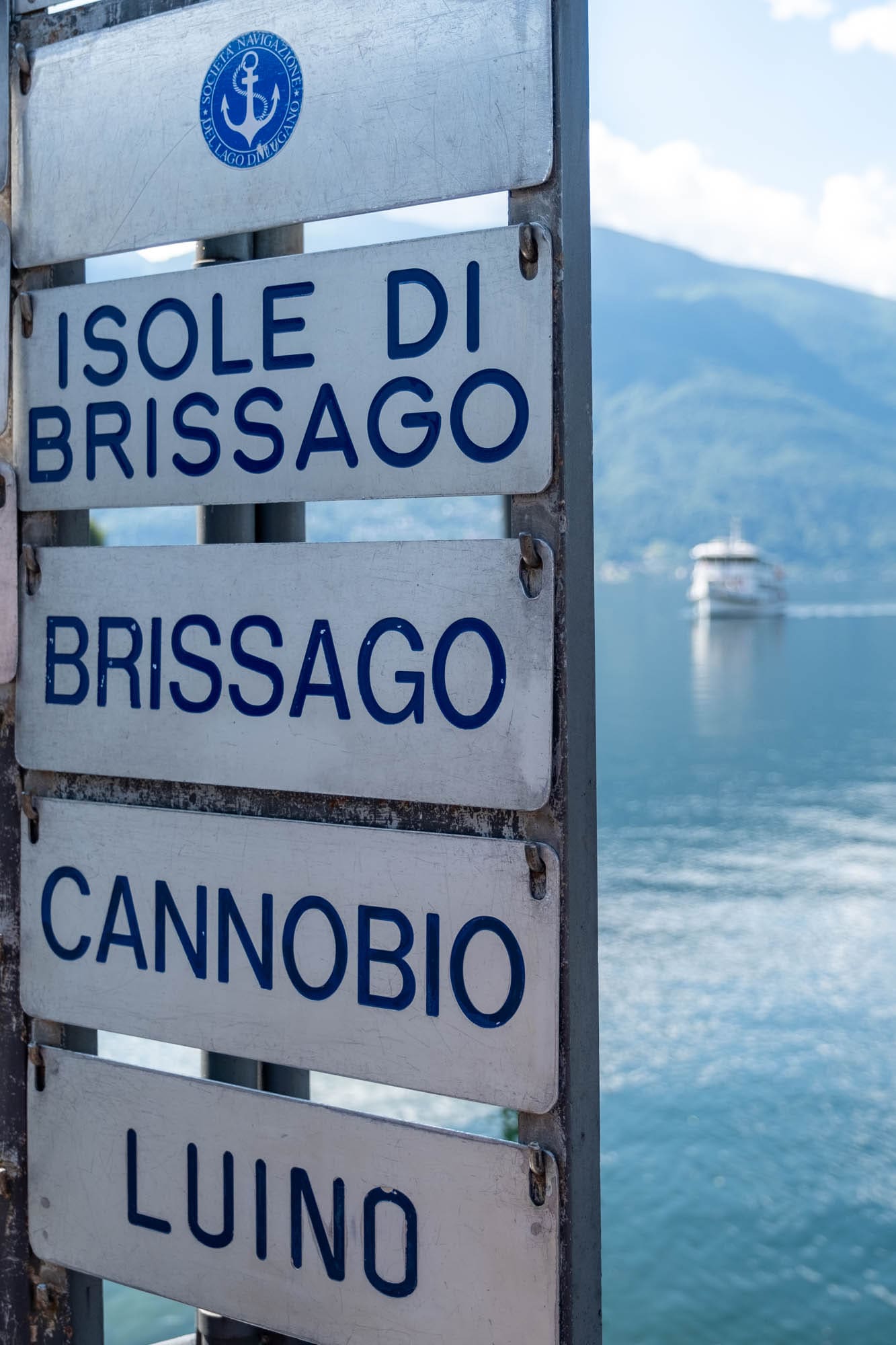 boot naar Isole di Brissago