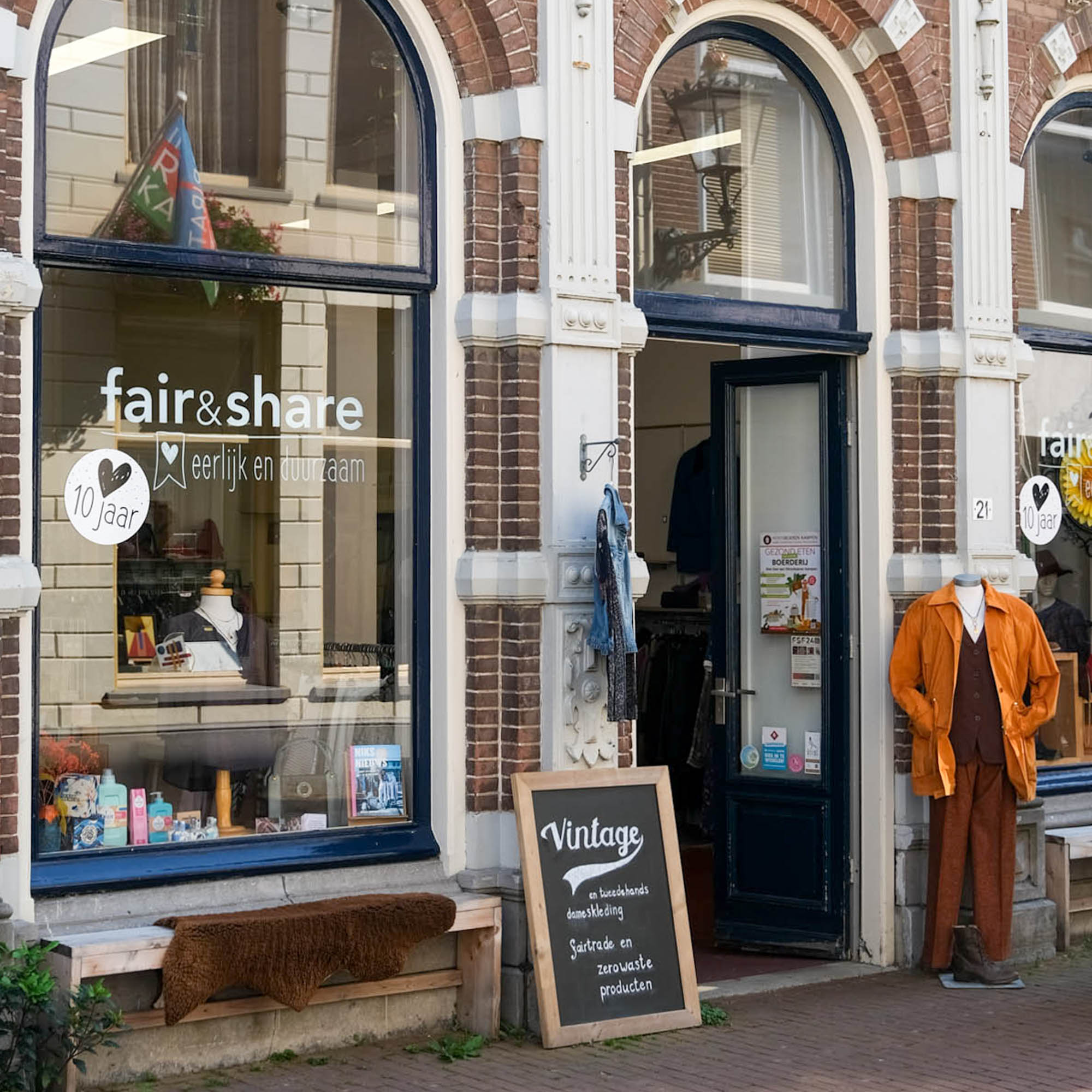 tweedehands en duurzaam winkelen in Kampen