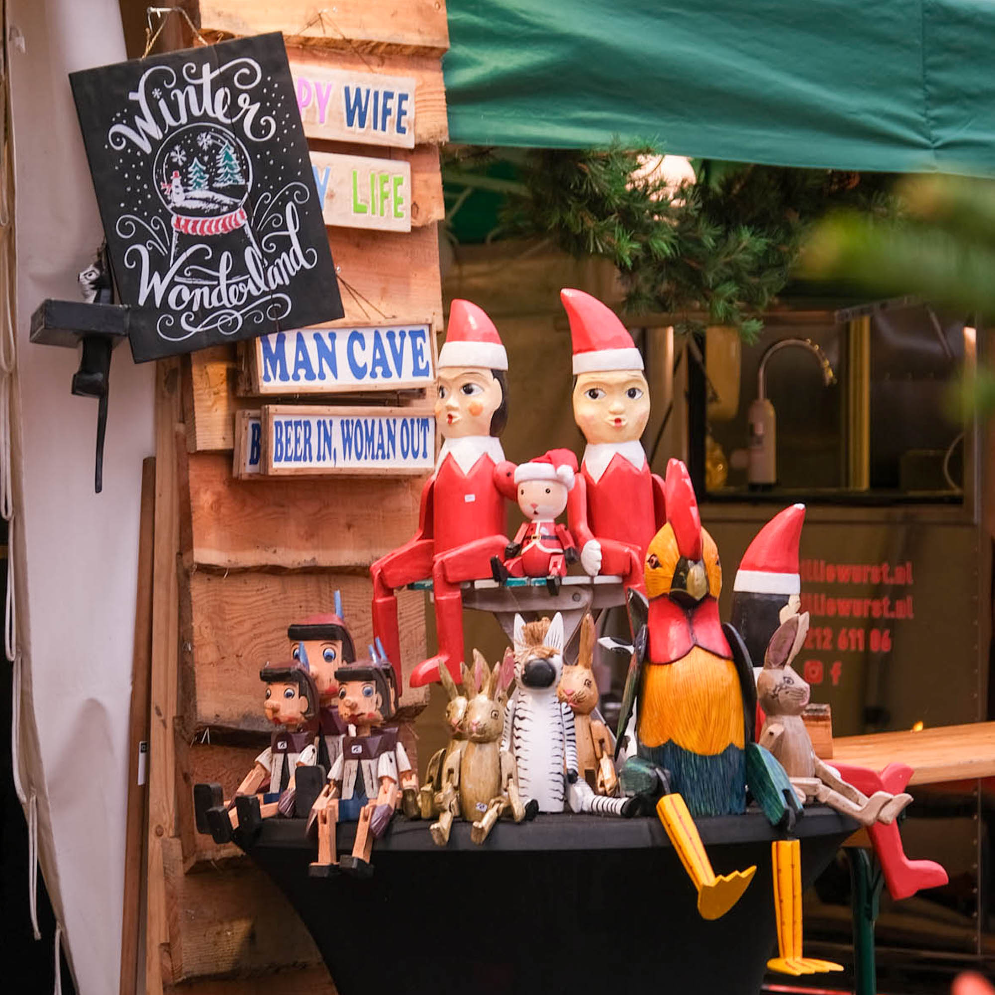 Europa kerstmarkten die na kerst open zijn