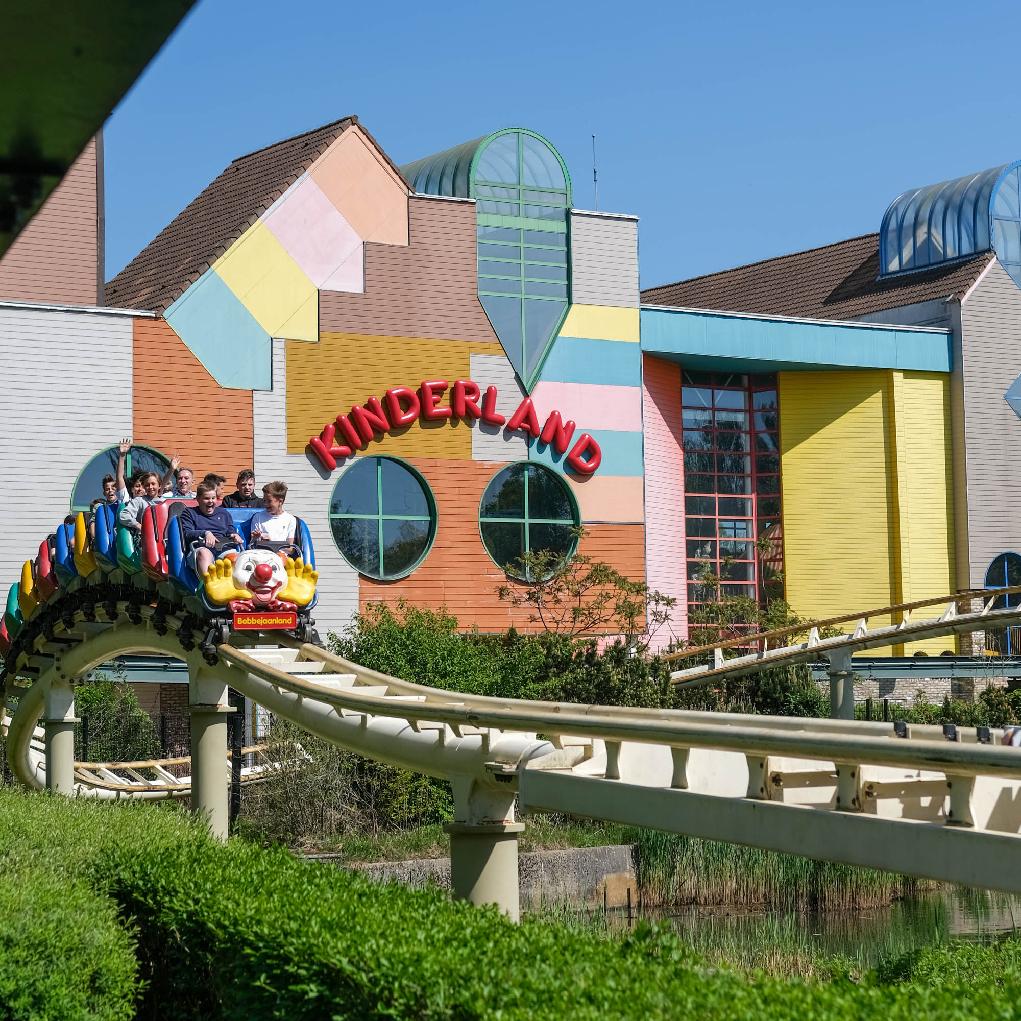 eerste bezoek aan Bobbejaanland