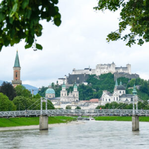 Oostenrijk met regen