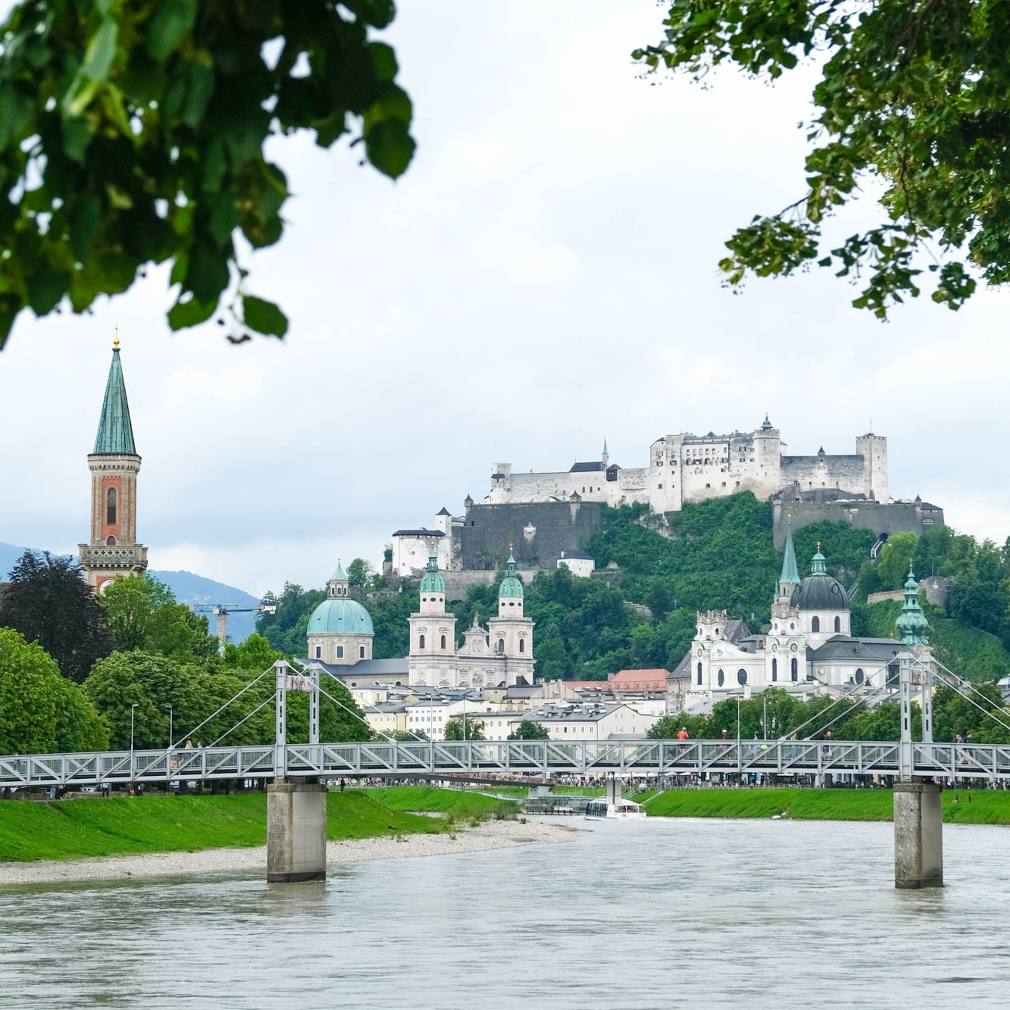 Oostenrijk met regen