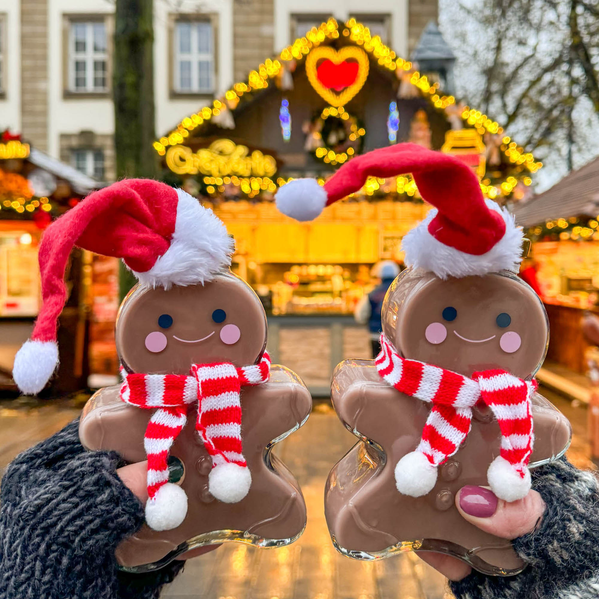 captions voor de kerstmarkt